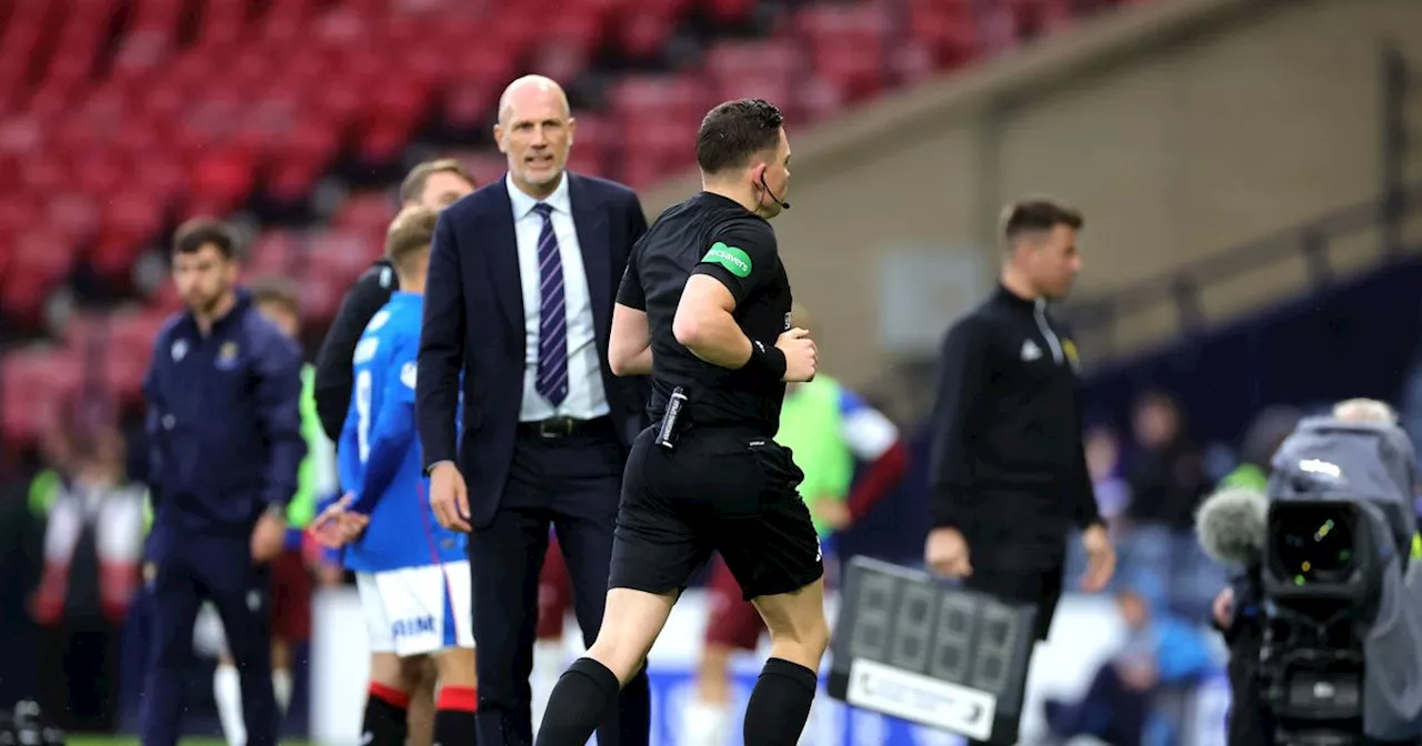 SFA 'announce' verdict of Rangers ref audio review after St Johnstone complaints