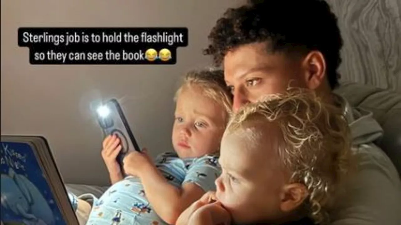 Brittany Mahomes shares adorable pics of children Sterling and Bronze with husband Patrick Mahomes