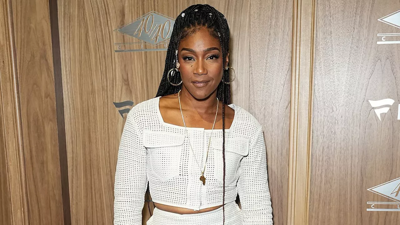 Tiffany Haddish and Gayle King both wow in white outfits while attending Fanatics Fest NYC