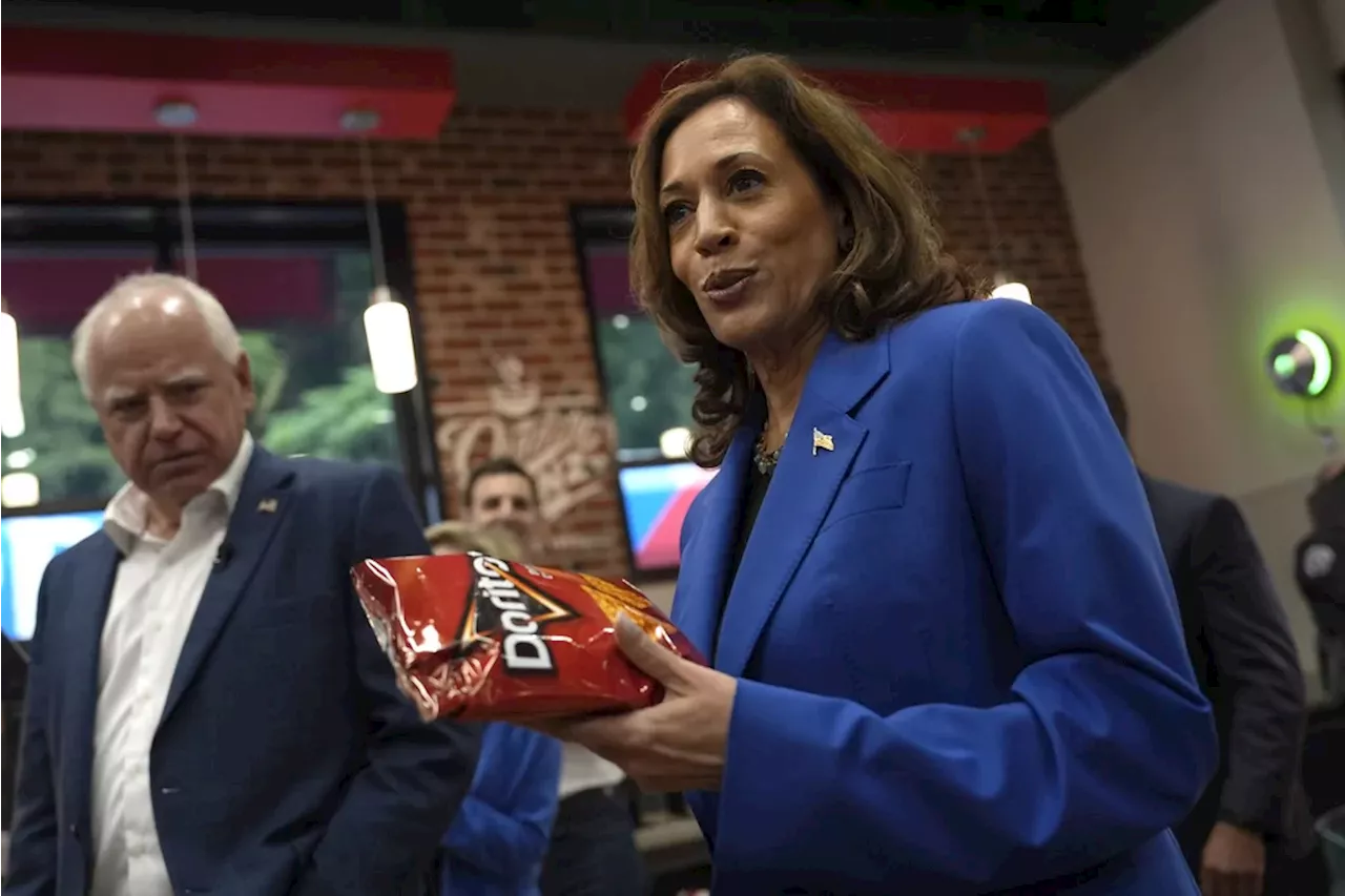 Harris’s love of Doritos at orchestrated Sheetz stop draws skepticism