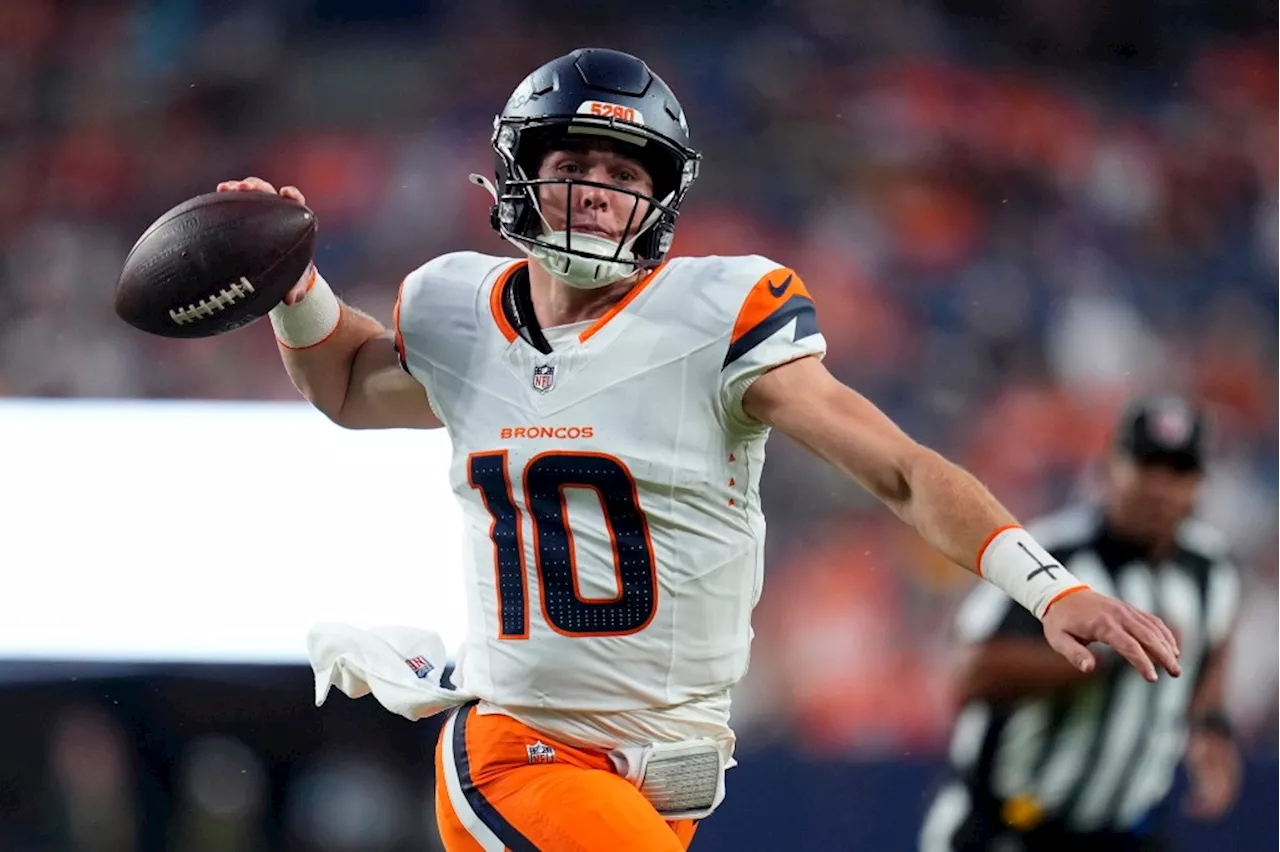 WATCH: Broncos’ Bo Nix connects with Tim Patrick for touchdown vs. Packers