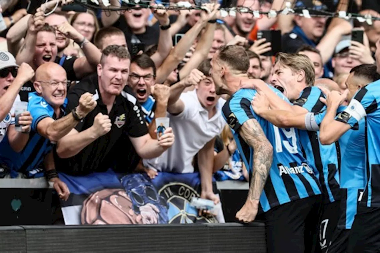 Opluchting bij Club Brugge na eerste zege.