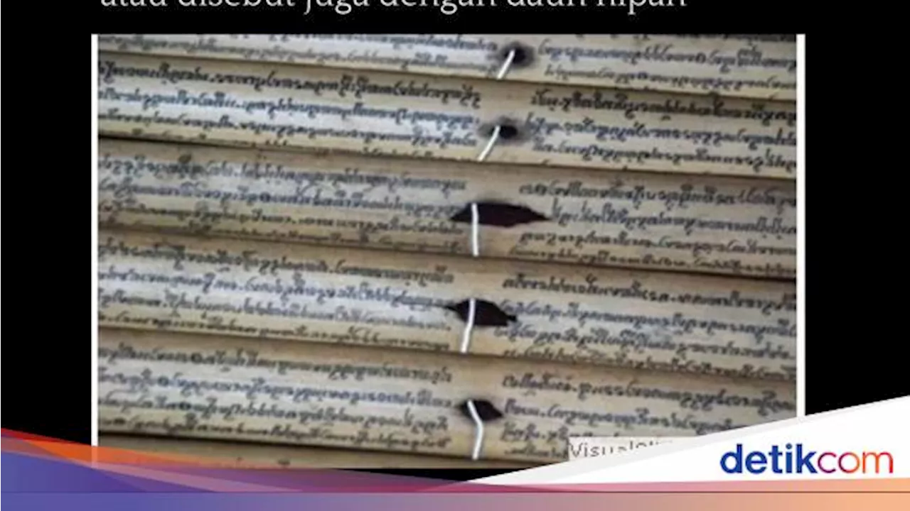 Kisah Arjunawiwaha, Naskah Kuno Tertua di Perpusnas RI dari 1344 Masehi