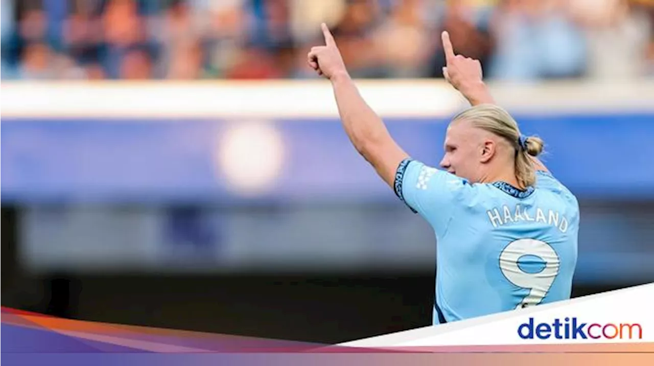 Erling Haaland di Man City: 100 Laga, 100 Gol Lebih Kontribusinya