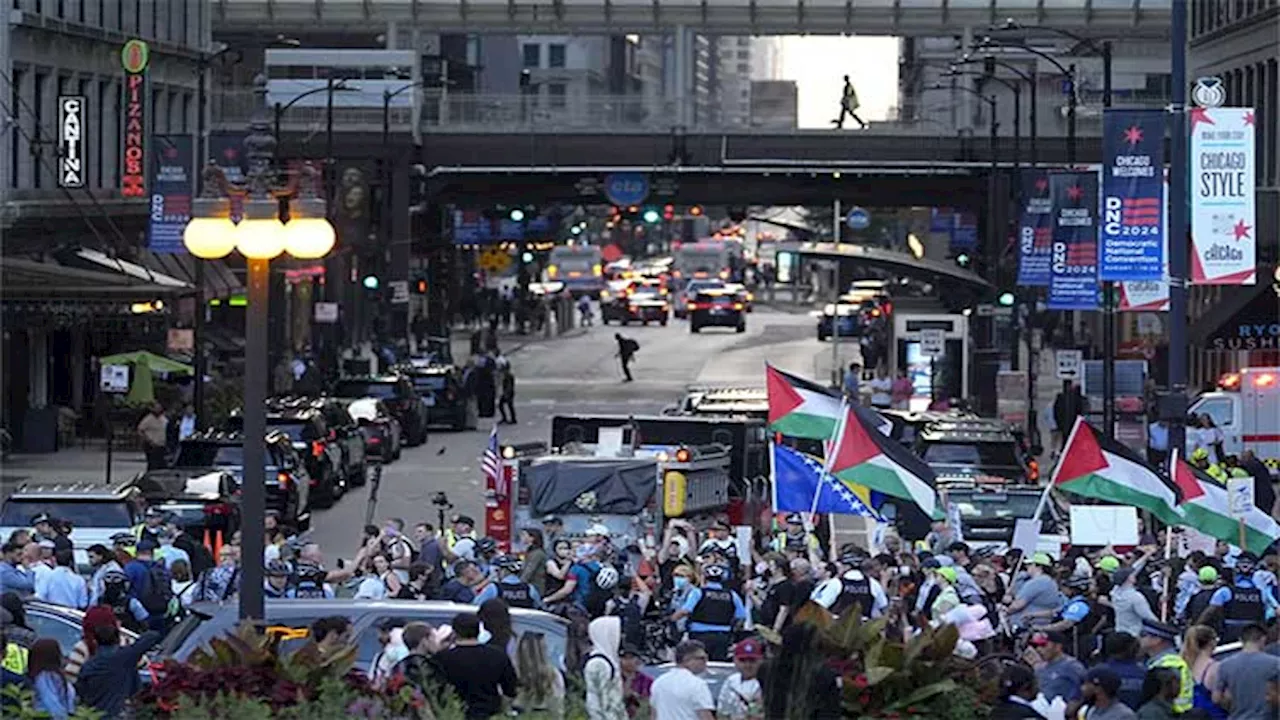 Thousands of activists expected in Chicago for Democratic convention to call for Gaza cease-fire