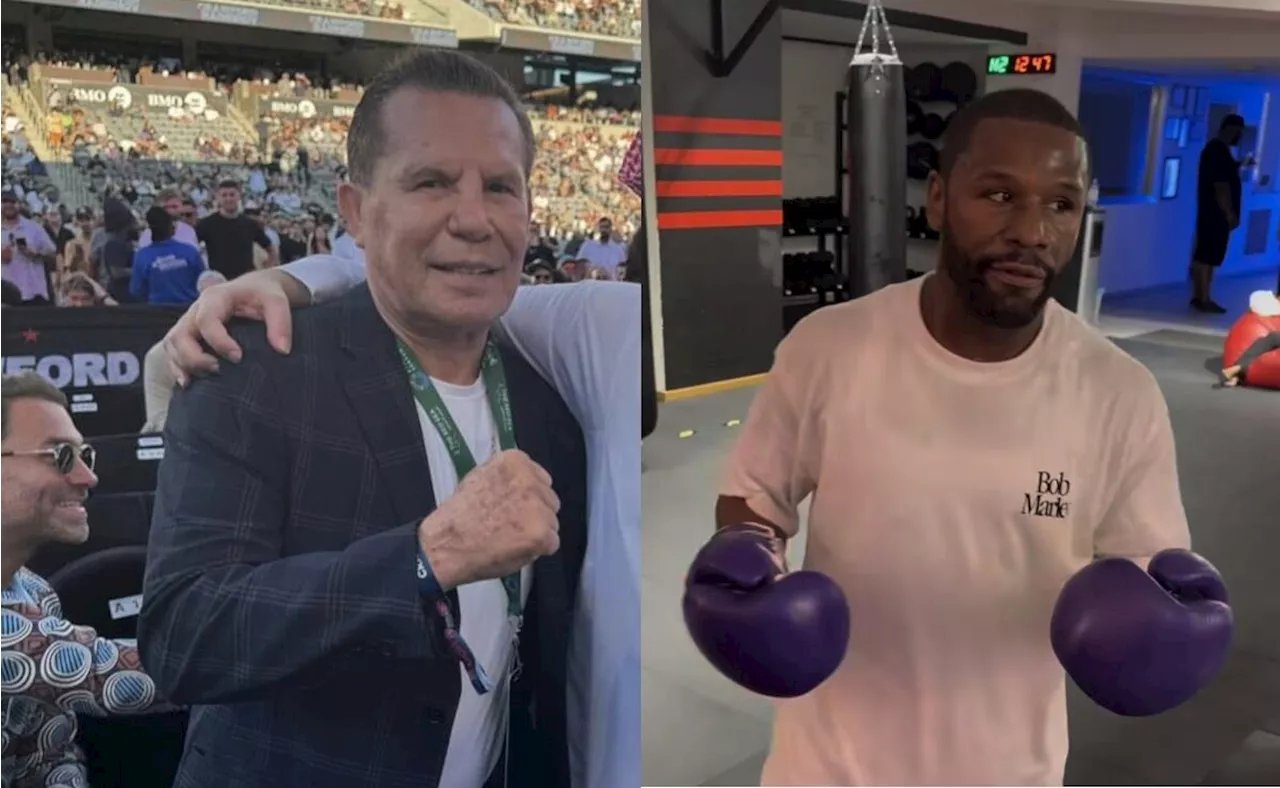 Julio César Chávez pelearía ante Floyd Mayweather para festejar la Independencia de México