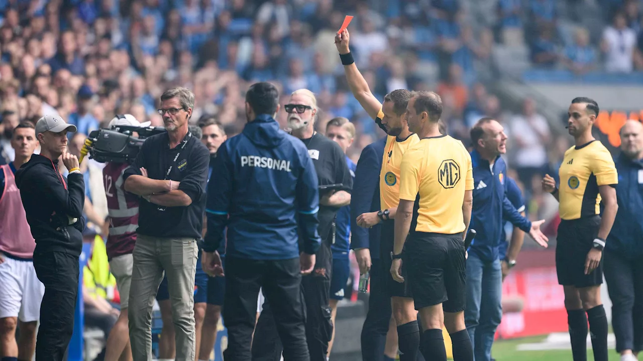 Kim Bergstrand och Henok Goitom anmälda efter derbykaoset