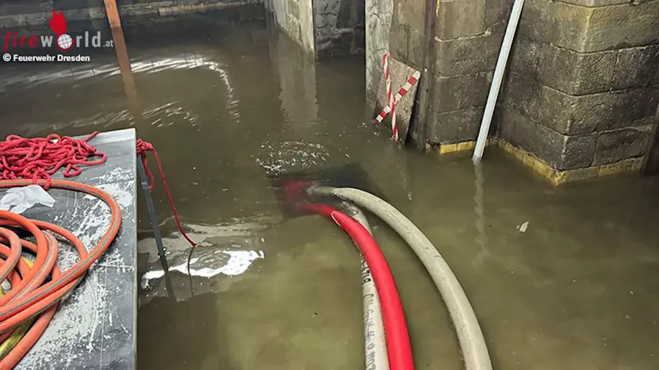 D: Weiteres, heftiges Unwetter sorgt für über 300 Einsätze der Feuerwehr Dresden