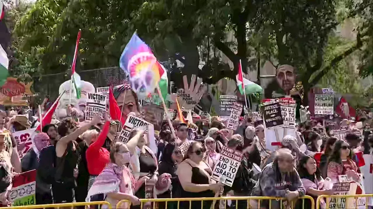 Il Us Chicago DNC 2024 Live coverage as protestors march Us Head