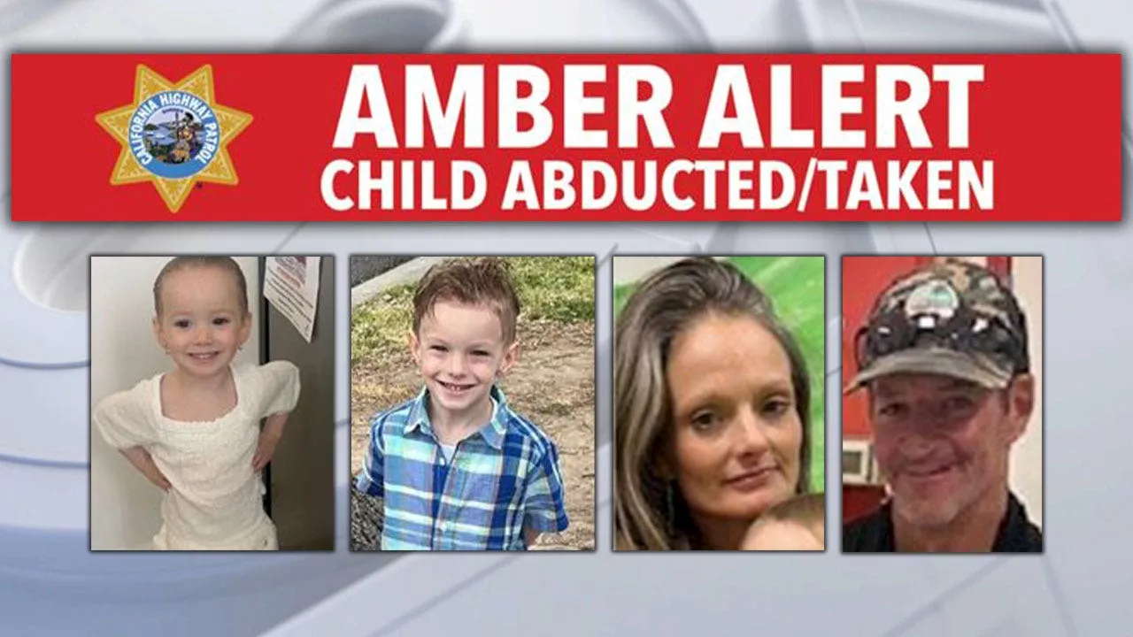 Amber Alert issued for 2 kids, ages 2 and 4, from LA County