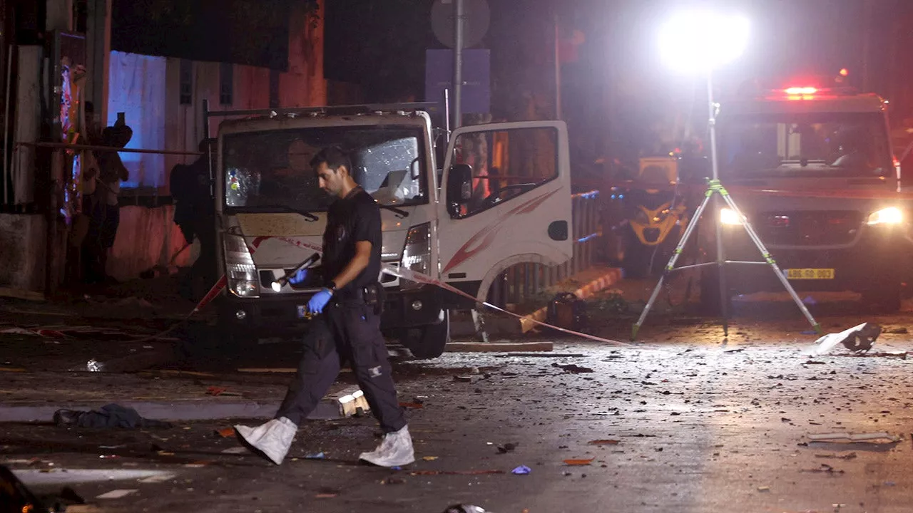 Israeli officials confirm Tel Aviv bombing was a terrorist attack, Hamas claims responsibility