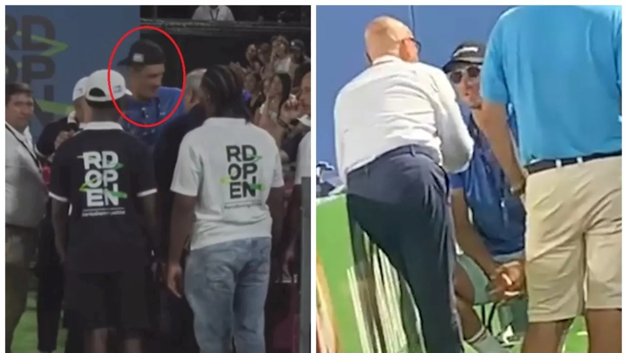 ‘I want him out’: Tomic ejected from tournament for heckling rival in bizarre scenes