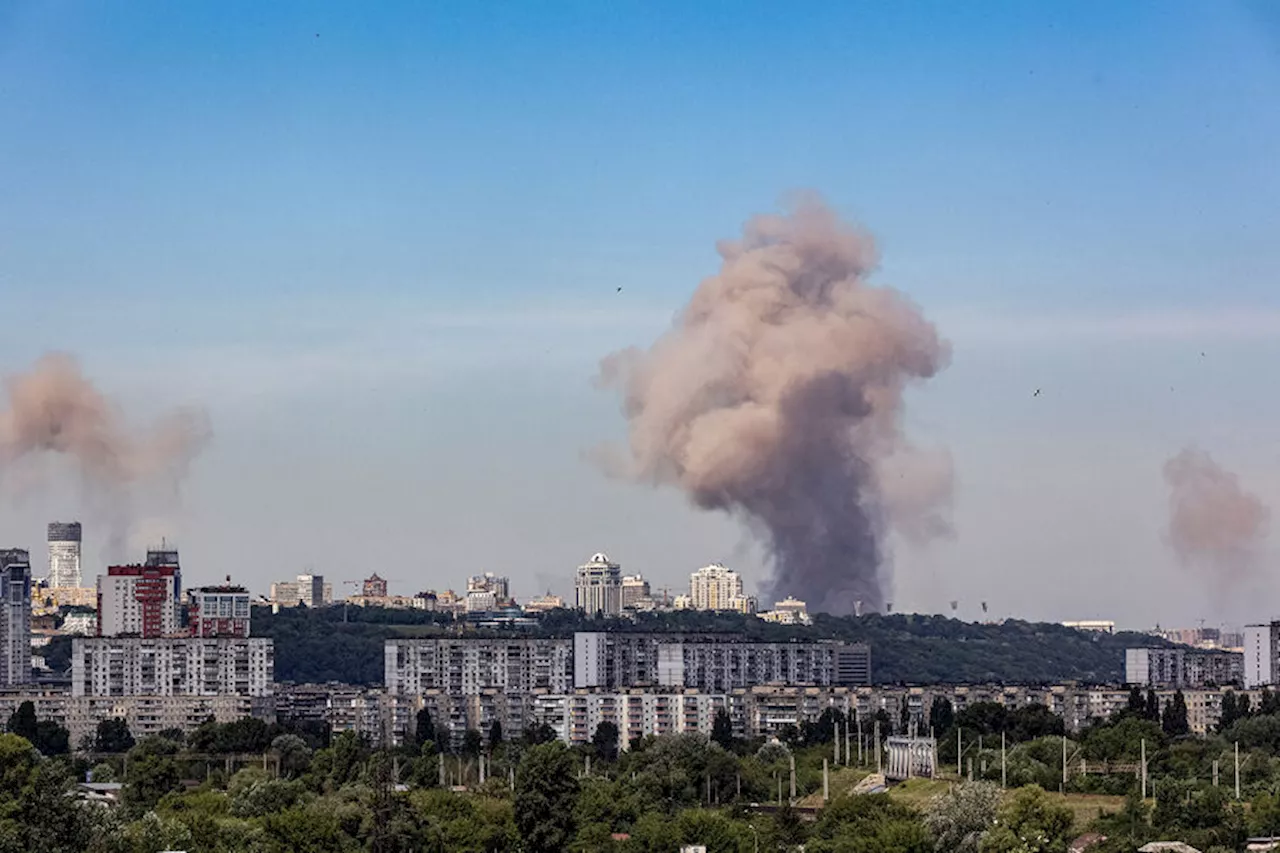 В Киеве произошли взрывы - Газета.Ru