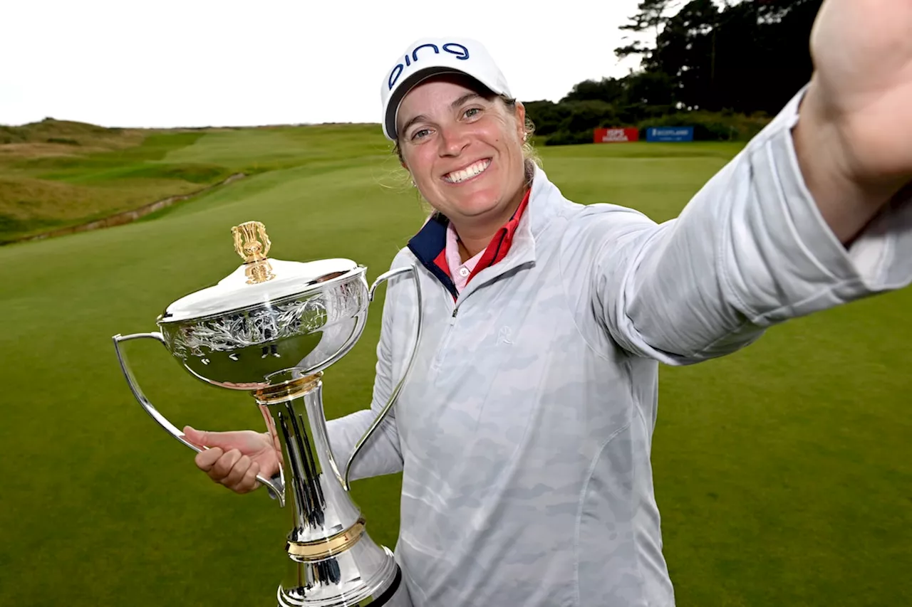 American Lauren Coughlin wins Women's Scottish Open and locks up spot on Solheim Cup