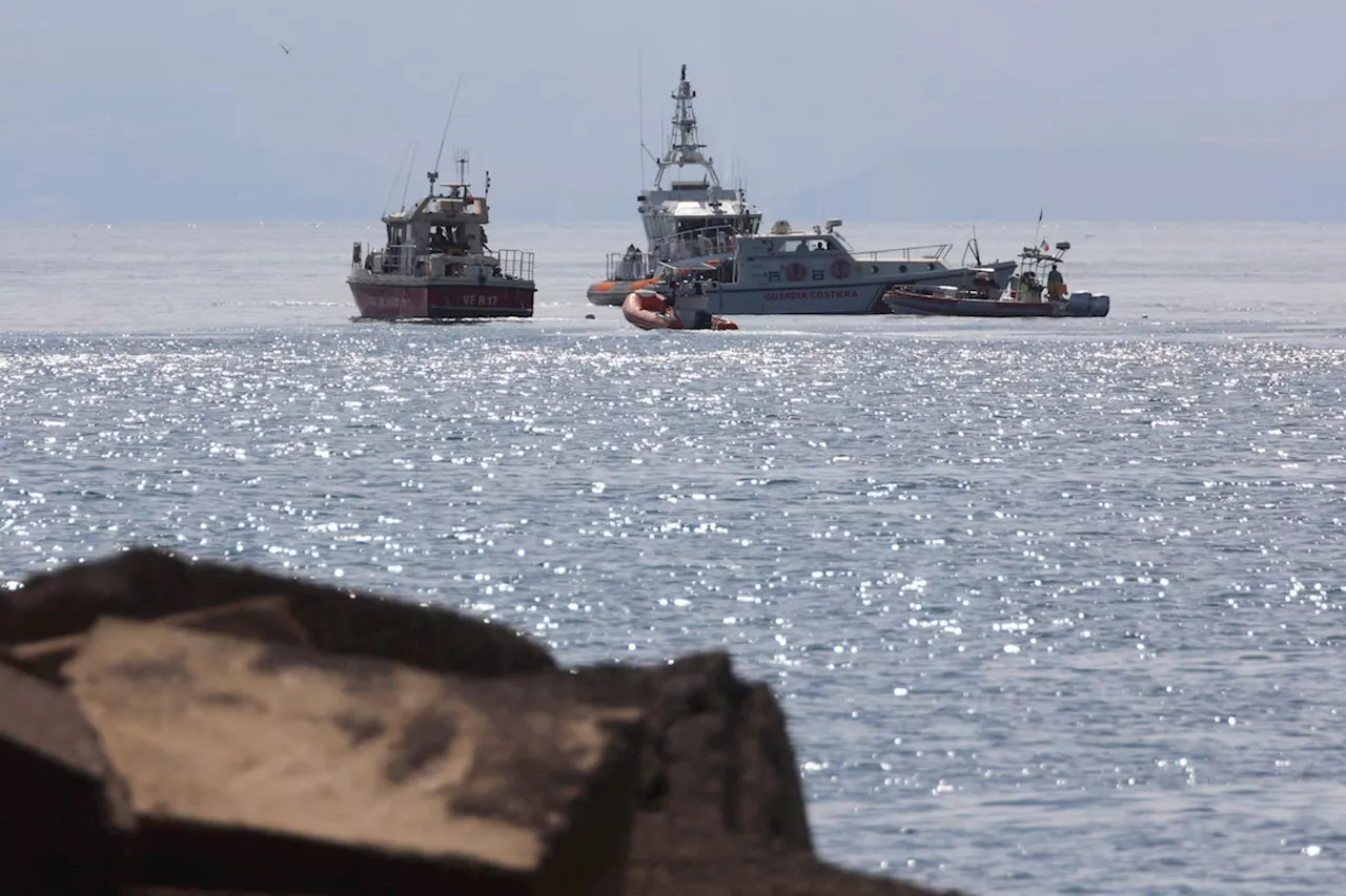 At least one dead, six missing after luxury superyacht sinks off coast of Sicily