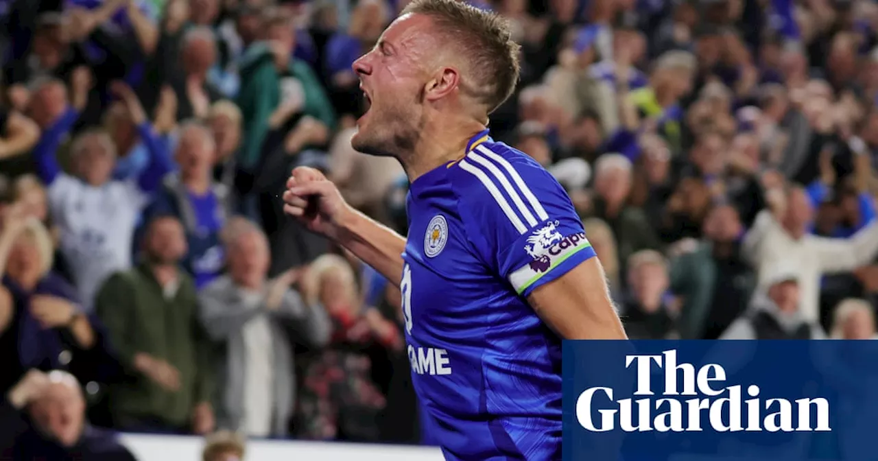 Jamie Vardy saves point for Leicester as Tottenham’s dominance dissipates