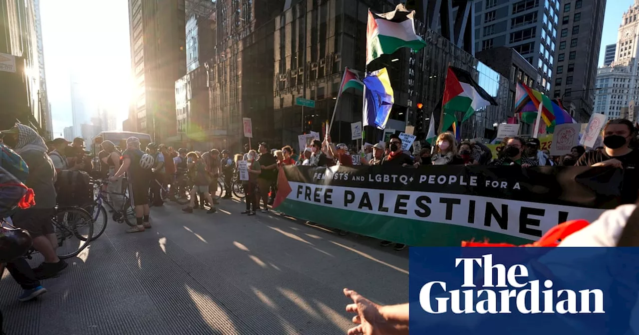 Tens of thousands of activists prepare protests over Gaza war at Democratic National Convention