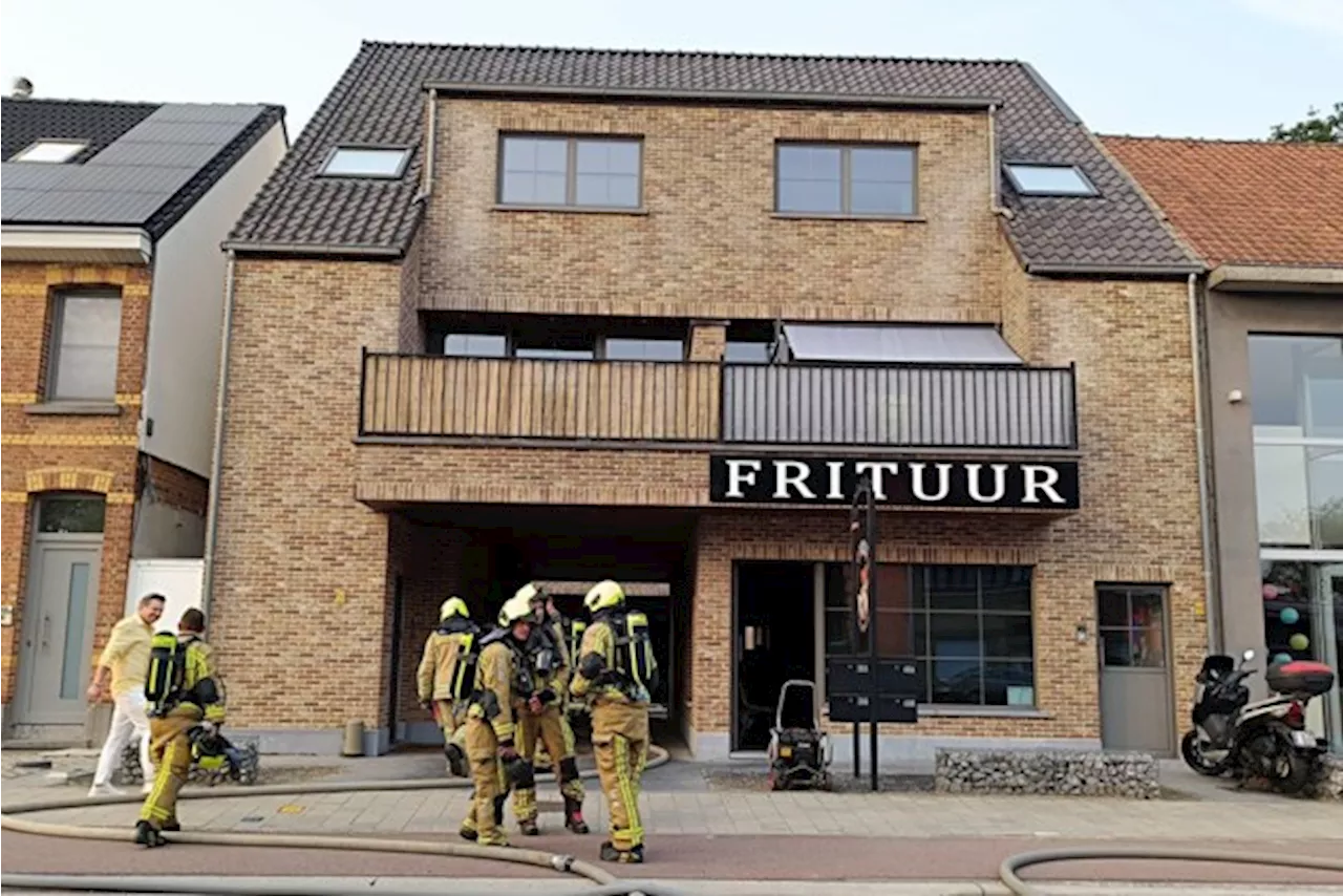 Brand zorgt voor zware schade bij frituur