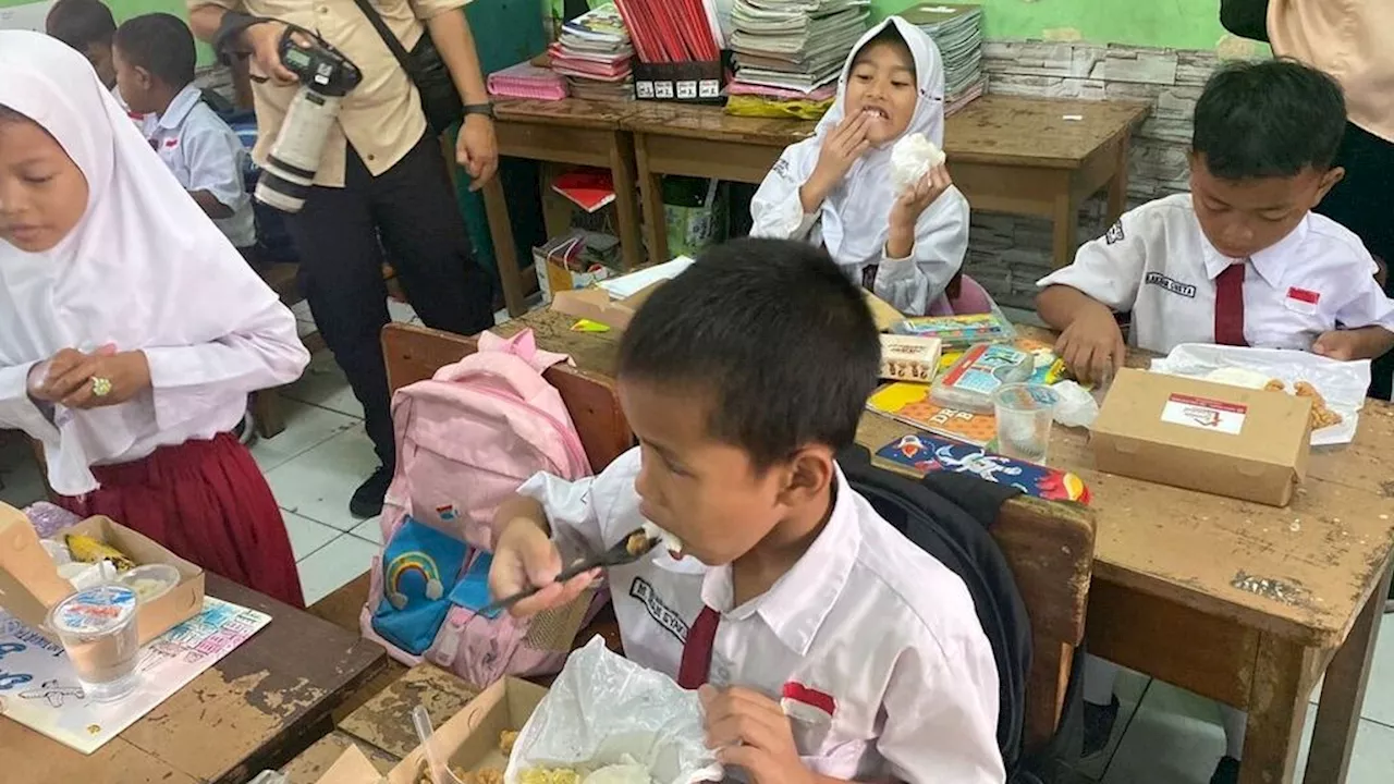 Pemprov DKI Jakarta Mulai Uji Coba Makan Bergizi Gratis di SDN 07 Cideng