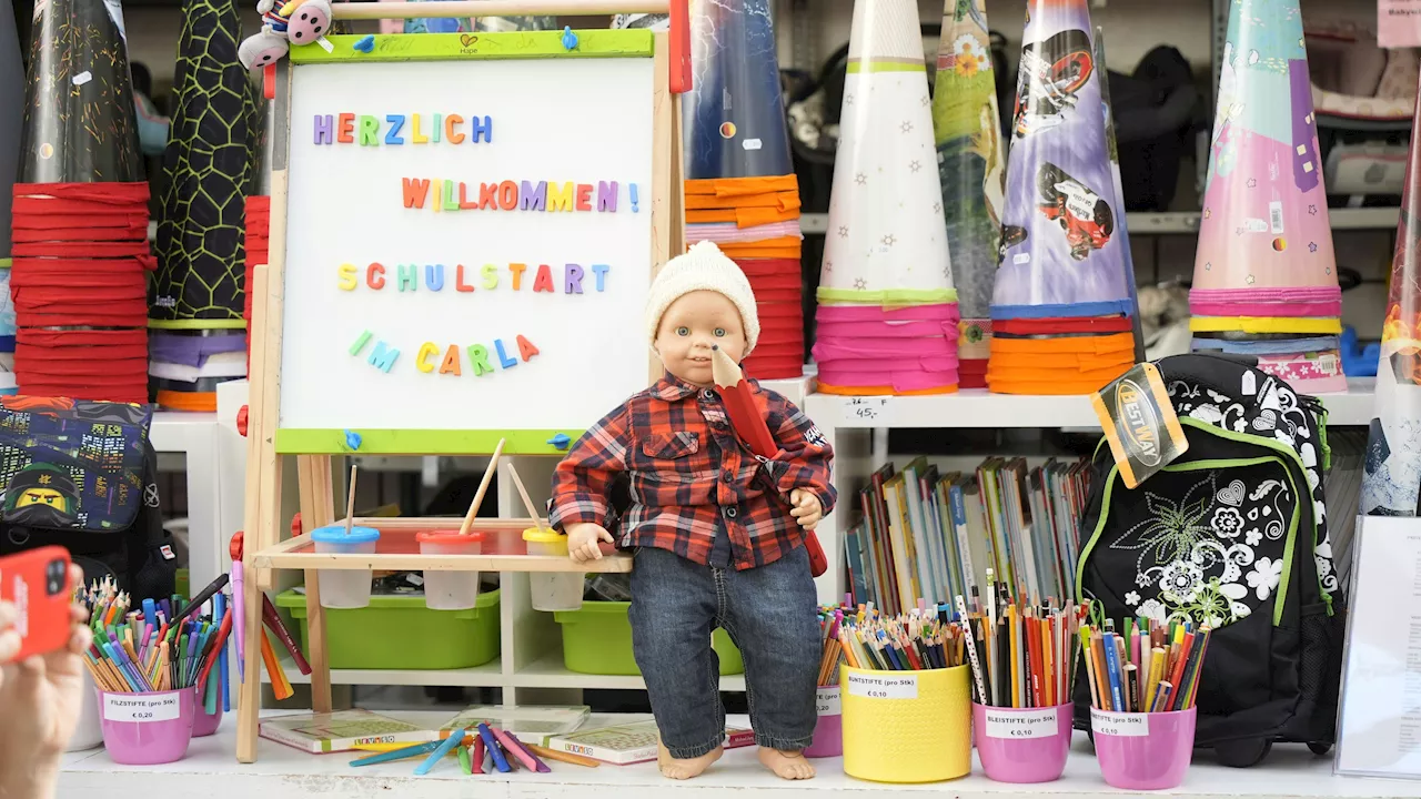 Caritas hilft zu Schulbeginn - Zum Schulstart sind 370.000 Kinder armutsgefährdet