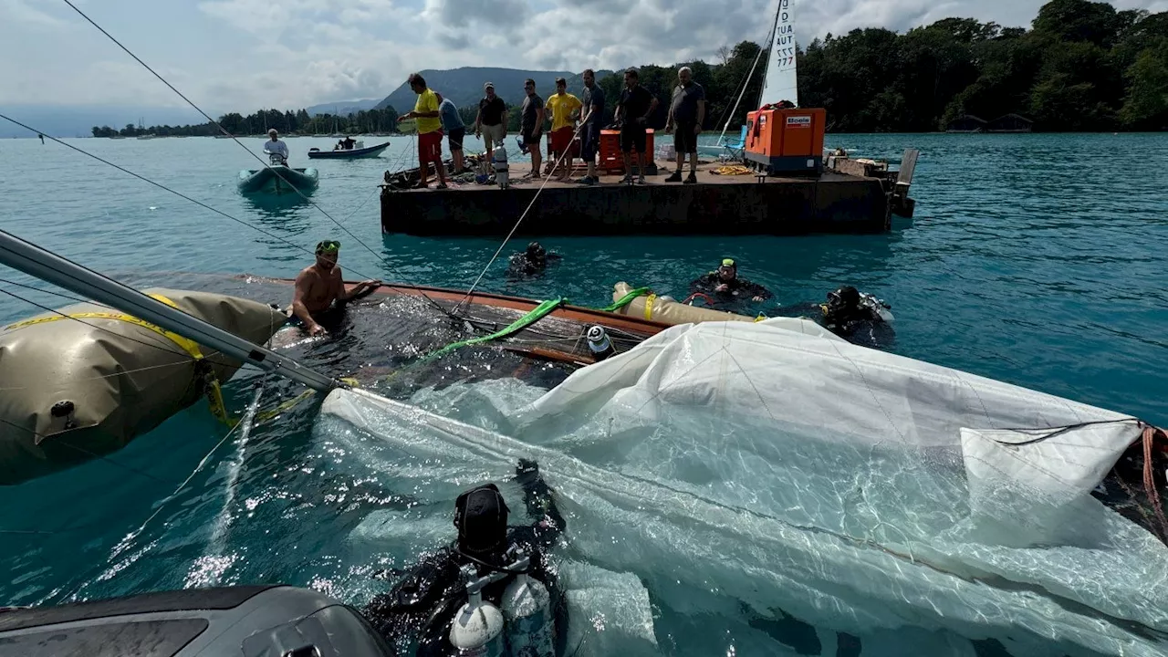  Historisches Segelboot gesunken – Video zeigt Bergung