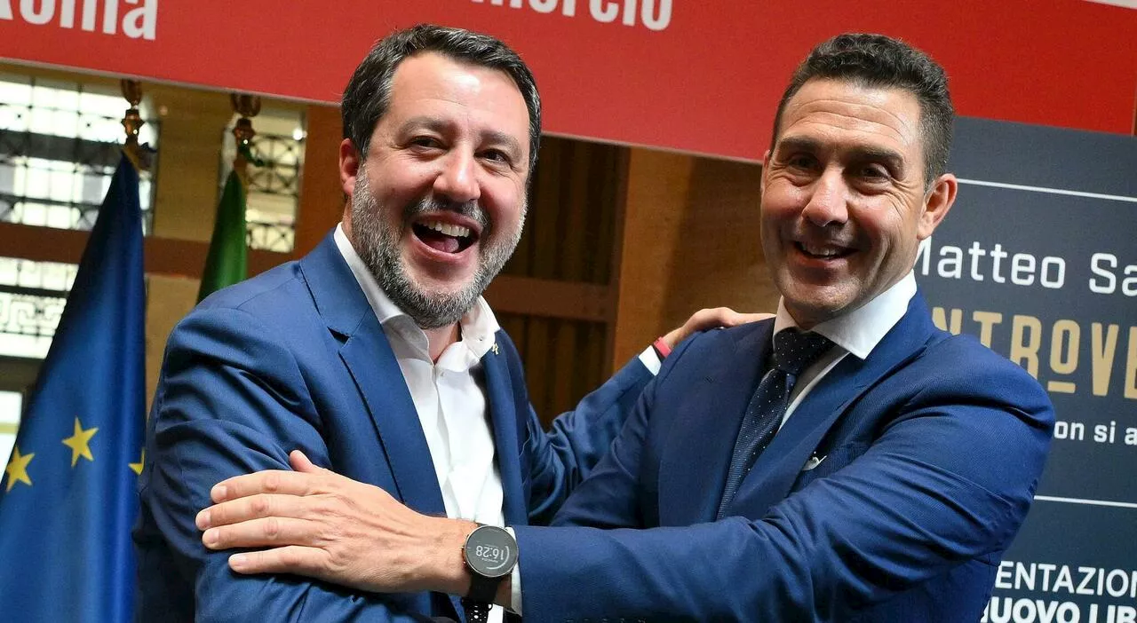 L'annuncio di Salvini: «Vannacci sarà a Pontida. E non fonderà un suo partito»