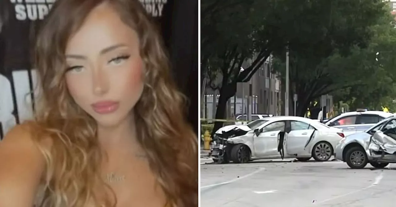 Model 'on pink cocaine' told police she was 'from the future' after fatal crash