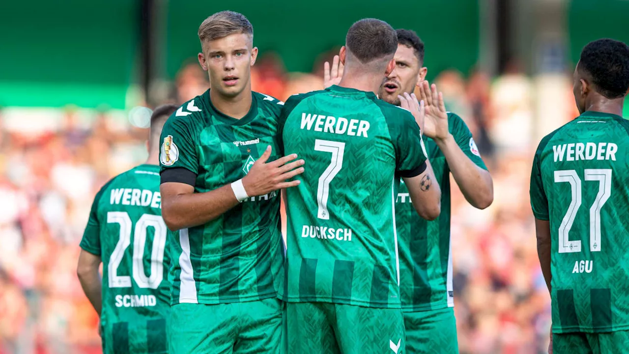 DFB-Pokal: Werder Bremen siegt souverän in Cottbus