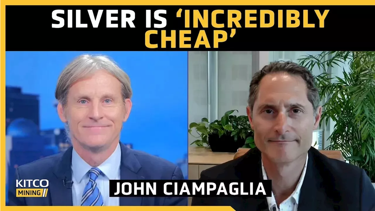  Sprott CEO John Ciampaglia on underpriced silver catching up to gold