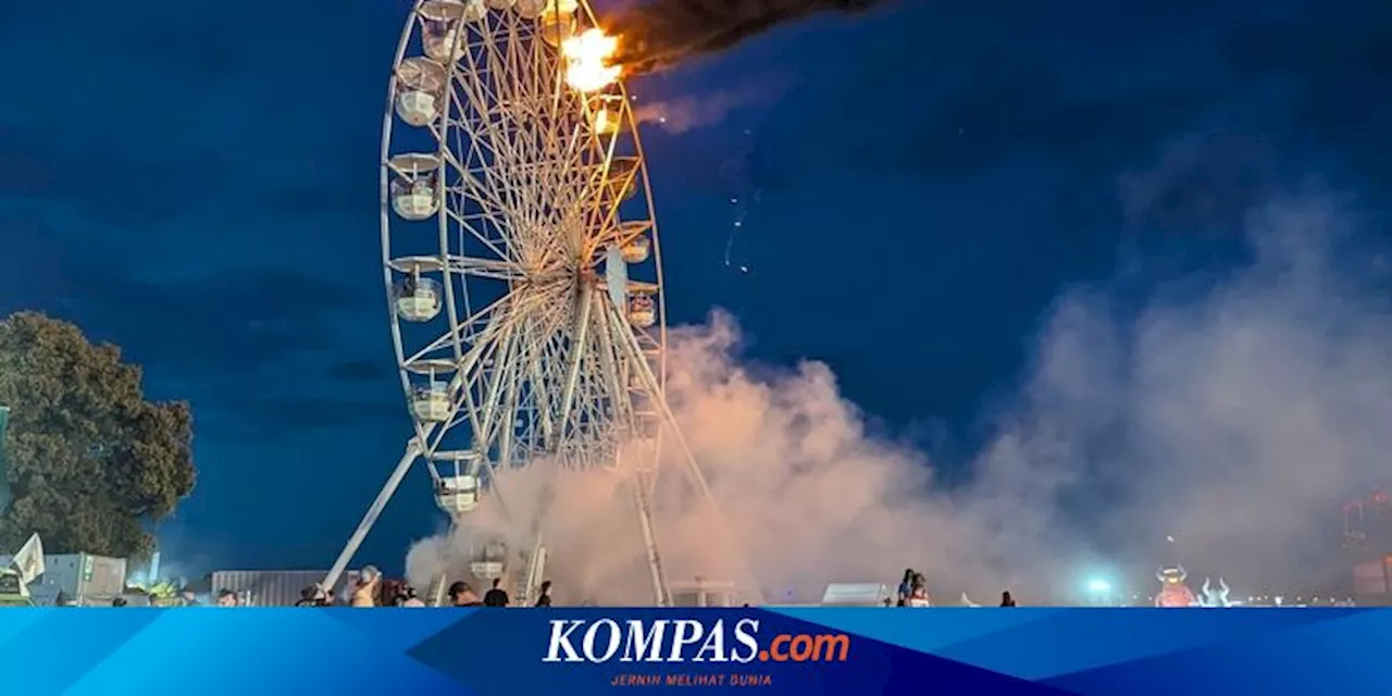 Bianglala Terbakar Saat Festival Musik di Jerman, 30 Orang Terluka