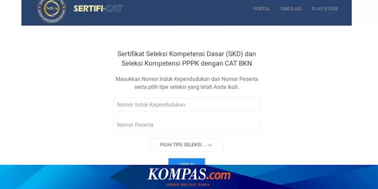 Nilai SKD 2023 Bisa Digunakan Mendaftar CPNS 2024, Simak Ketentuannya