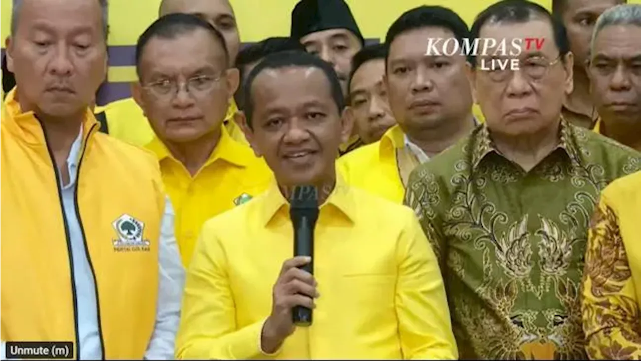 Bahlil Resmi Daftar Jadi Calon Ketum Golkar, Klaim Kantongi Dukungan 469 Suara