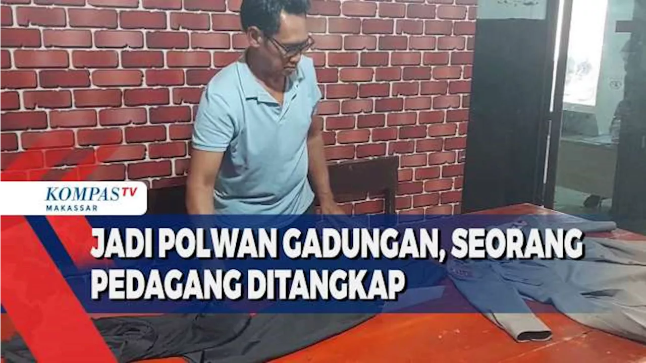 Jadi Polwan Gadungan, Seorang Pedagang Ditangkap