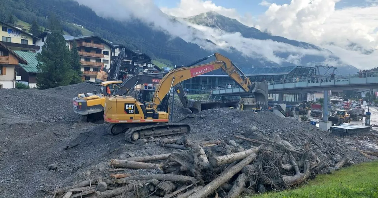 Aufräumen am Arlberg: 'Die Dimensionen sind gewaltig'