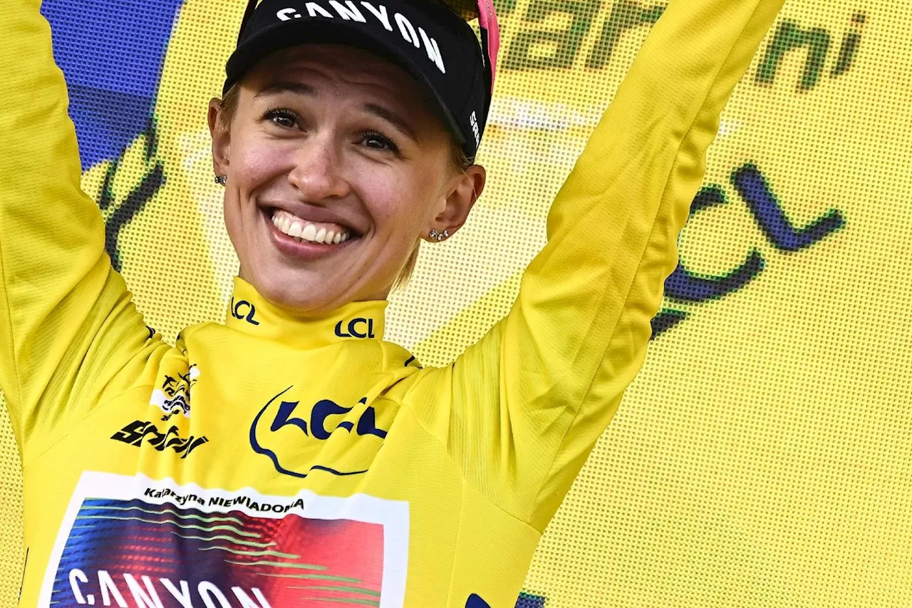 Tour de France: Niewiadoma, le jaune lui va si bien