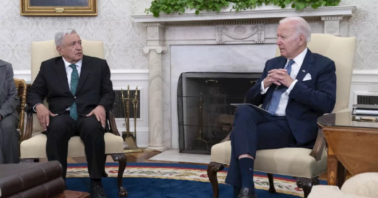 AMLO pidió a Biden detener la injerencia de EEUU en México