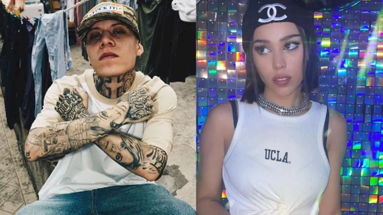 Danna Paola y Santa Fe Klan toman caguamas juntos ¿colaboración o romance?