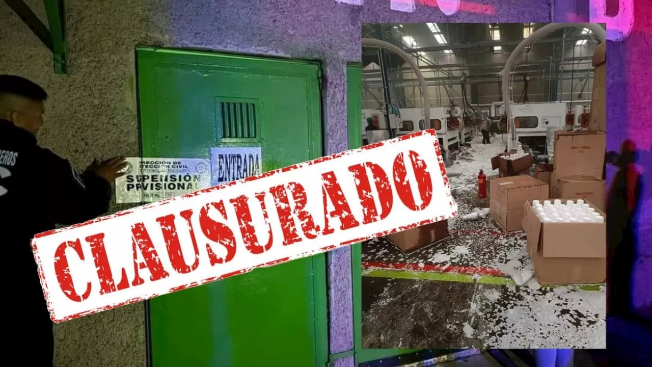 Clausuran fabrica Trapla de Tizayuca tras explosión