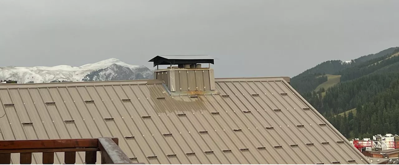 Les montagnes azuréennes recouvertes d’un surprenant manteau blanc en plein été