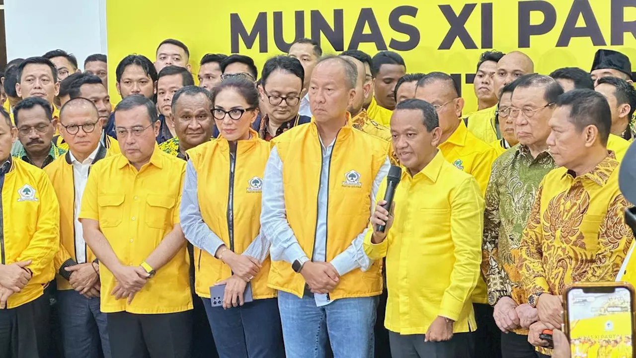 Daftar Calon Ketum Golkar, Bahlil: Mazhab Saya Kompetisi, Tidak Pernah Jabatan Diberi