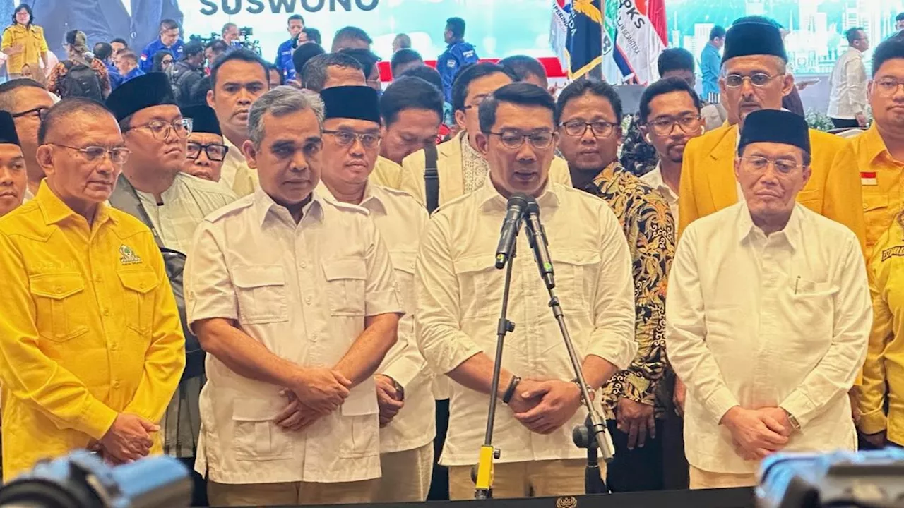 Ridwan Kamil Langsung Minta Bantuan Gibran Jika Menang Pilkada Jakarta 2024