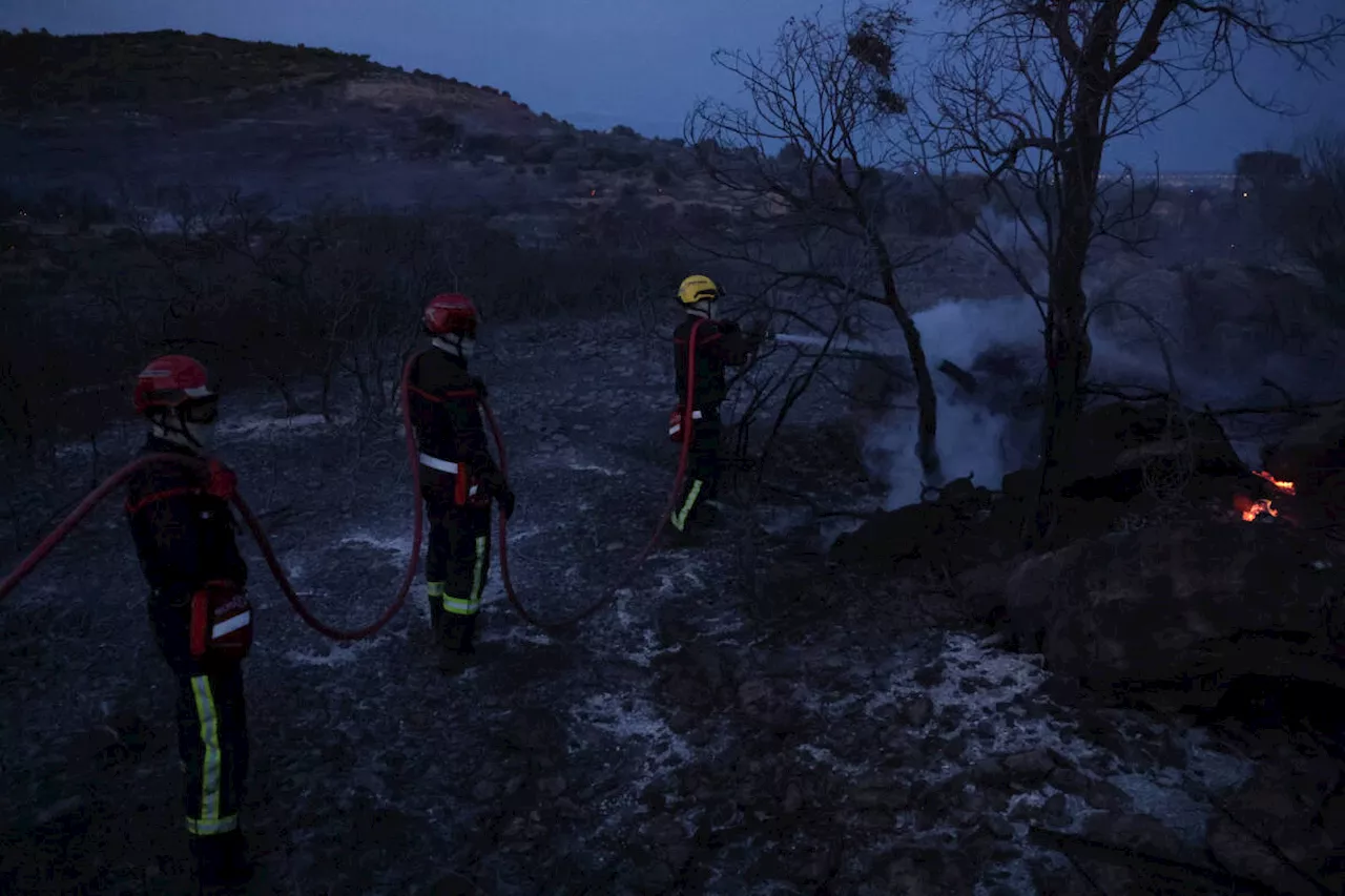 Un incendie à Frontignan dans l’Hérault brûle environ 350 hectares avant d’être « fixé »