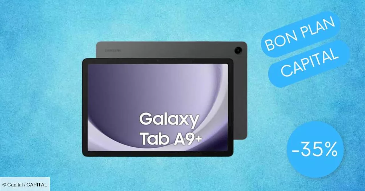 À -35%, la tablette Samsung Galaxy Tab A9+ est le bon plan Amazon du jour