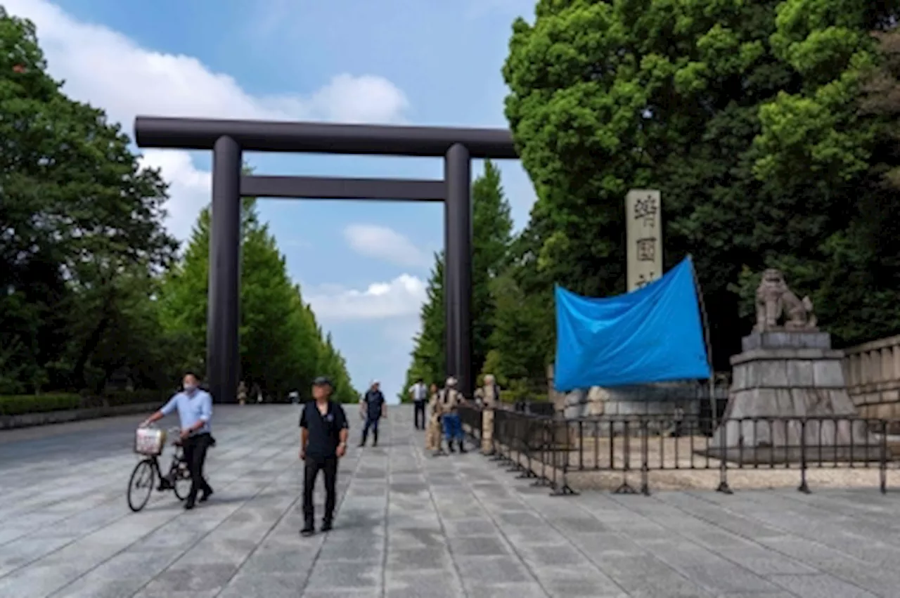 ‘Dog toilet sh*t’: Tokyo’s Yasukuni war shrine again vandalised, new anti-militarism graffiti written in Chinese