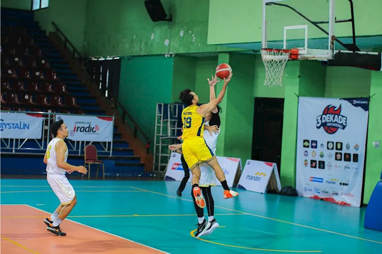 Final Ajang 3 Dekade Dash Basketball Hasilkan Juara dari Alumni SMAN 3 Jakarta, Trisakti, dan Unpad