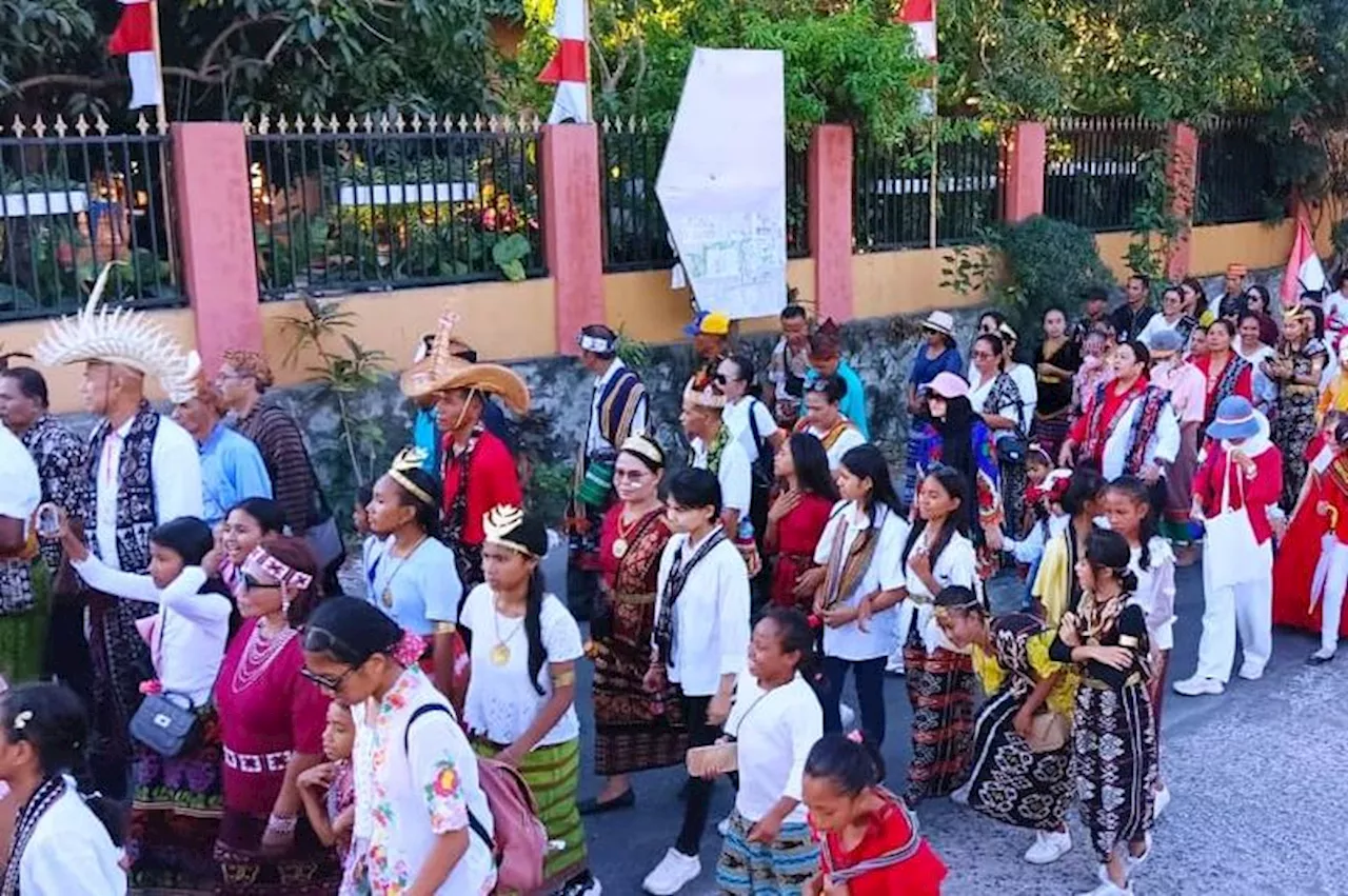 Pawai Budaya Kecamatan Ciputat Tunjukan Semangat Kemerdekaan Warga Tangsel