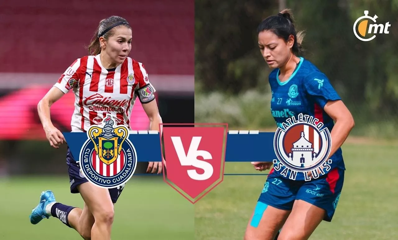 Atlético de San Luis vs Chivas Femenil; a qué hora y dónde ver Liga MX 2024