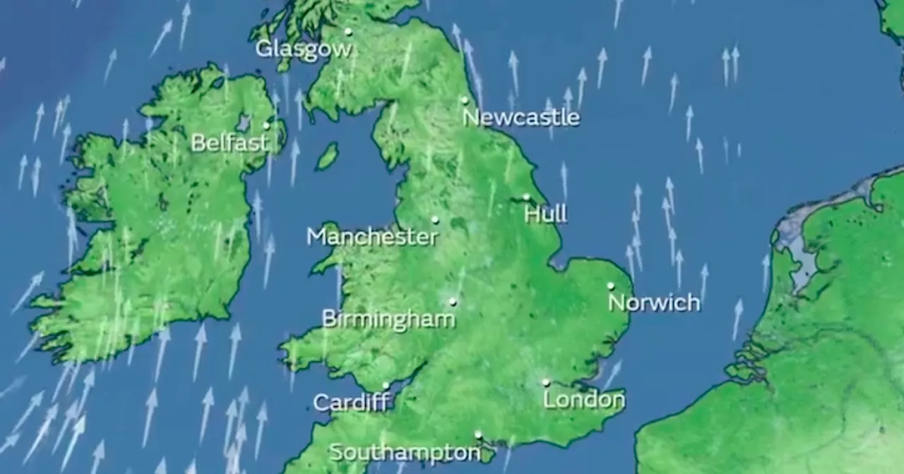 Met Office forecasts gales and winds of up to 55mph as yellow warning in force