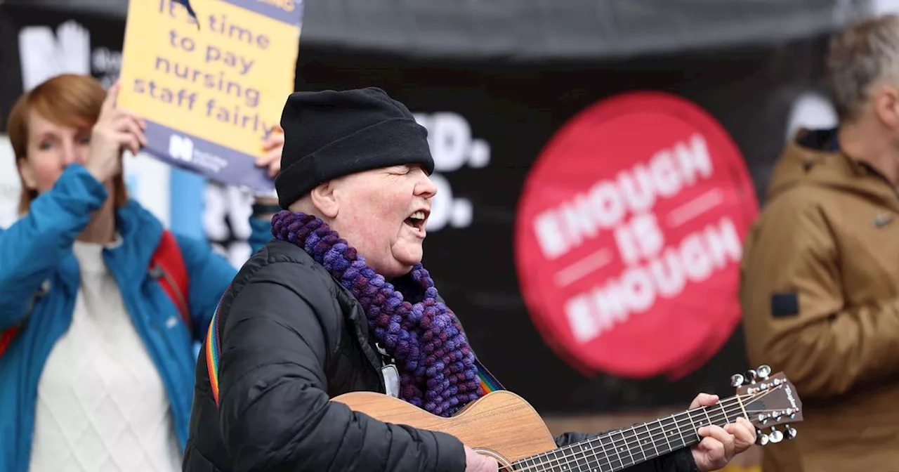 The people's songstress who stood on a nurses picket line when terminally ill