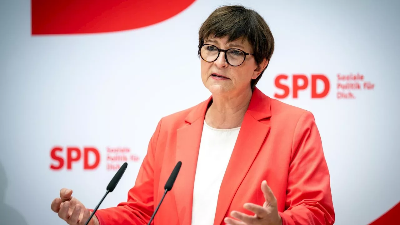 SPD-Chefin duldet Koalitionen mit Wagenknecht in den Ländern